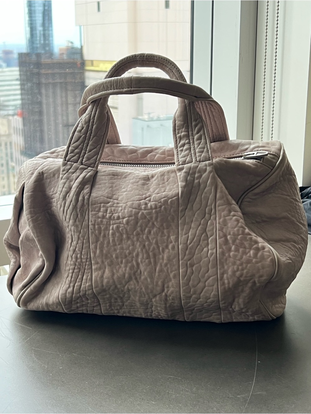 Alexander Wang Light Lavender Rockie Rocco Spike Bag